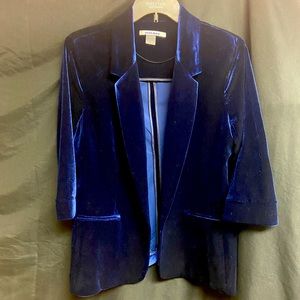 Blue Velvet Jacket